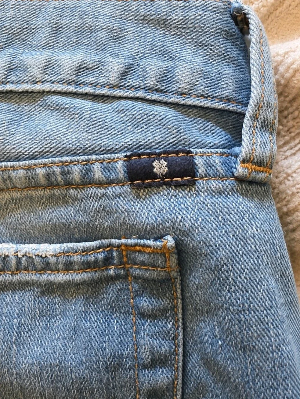 Lucky Brand Distressed Denim Shorts Size 4 27 Light Wash Rolled Cuff